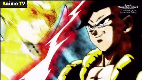 Super Dragon Ball Heroes episode 18 Super Decisive Battle! Gogeta Vs. Hearts!