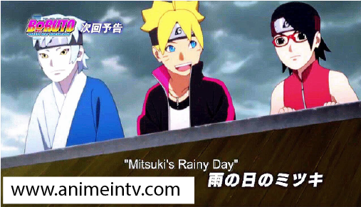 Boruto Naruto Next Generation episode 155 “Mitsuki’s Rainy Day”. Spoiler