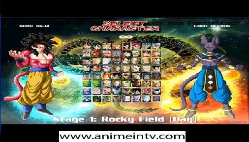 Dragon Ball Z Extreme New Mugen Free
